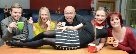 Das sind wir: Johannes, Elisabeth, Ingolf, Anne und ich. Foto: Waltraud Grubitzsch