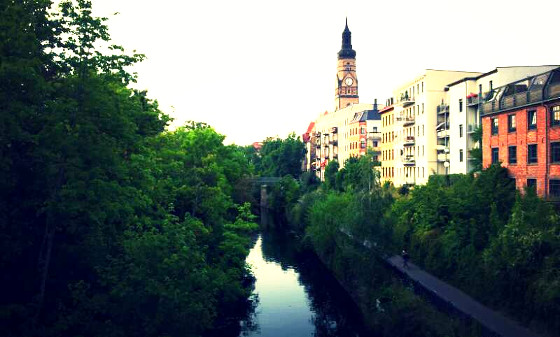 Eine Art Geburtstagskarte aus unserer schönen Stadt